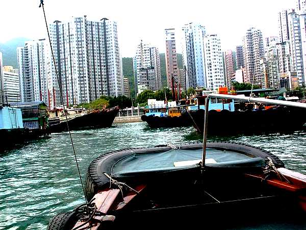 Le port de Hong Kong