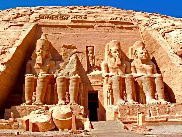 Le temple de Ramses II d'Abou Simbel