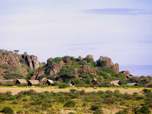 Camp vraiment isolé de Olduvaï