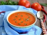 Soupe de riz aux tomates