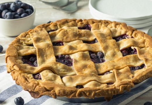 Tarte aux bleuets