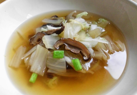 Soupe au baicai