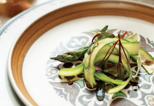 Salade d'émincé d'asperges