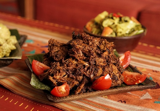 Rendang (1634 visites) Ingrédients
¼ tasse échalotes sèches
2 c. à soupe piment thaï haché
1 c. à soupe ail hach... Rendang