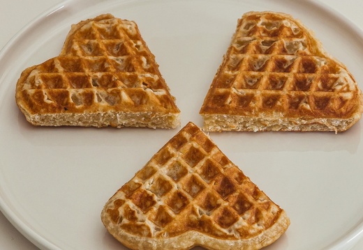 Gaufres au lait de coco