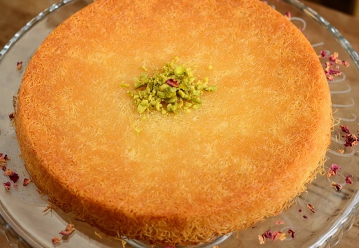 Knaffeh - Gâteau aux cheveux d'ange