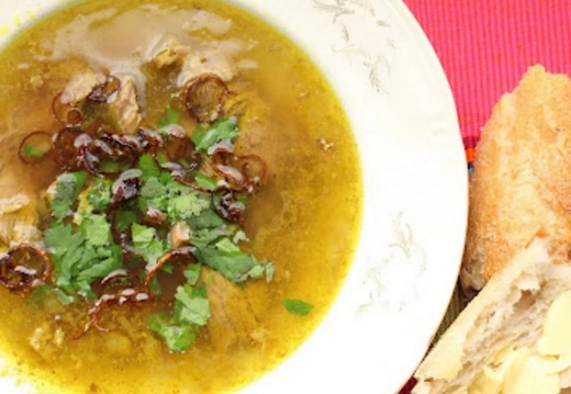 Soupe-curry d'agneau (2199 visites) Ingrédients
600g d'agneau sur l'os (ou mieux: du mouton ou de la chèvre si vous en trouvez)
4 ca... Soupe-curry d'agneau