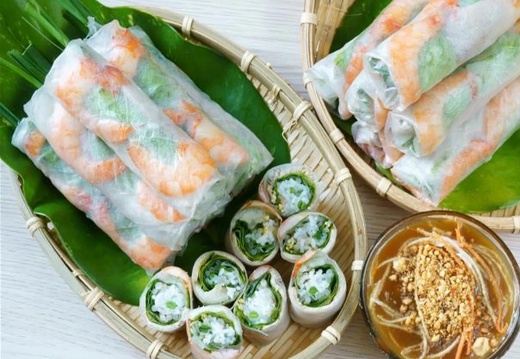 Rouleaux de printemps aux crevettes et au porc