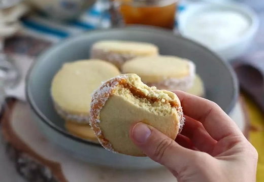 Alfajores à la confiture de lait