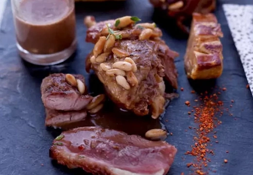 La parillada autour du canard