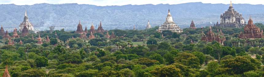 Stupas et pagodes de la plaine de Bagan