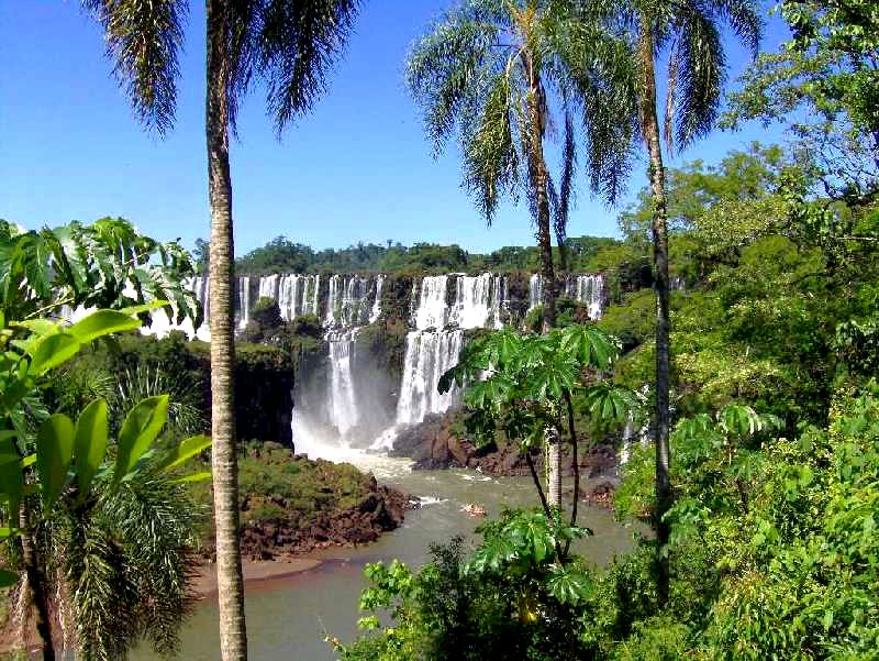 Les chutes de Foz d'Iguaçu