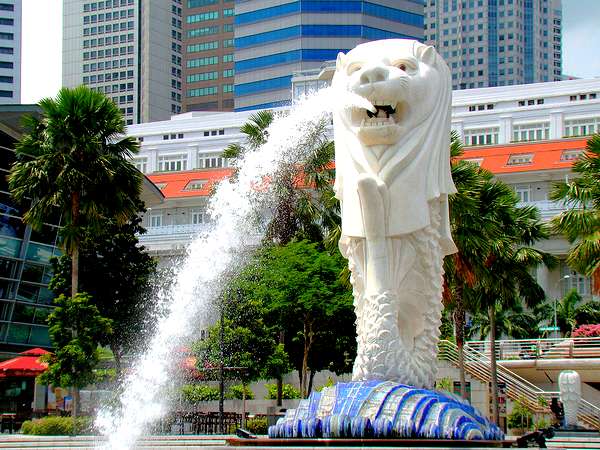 Le lion de Singapour