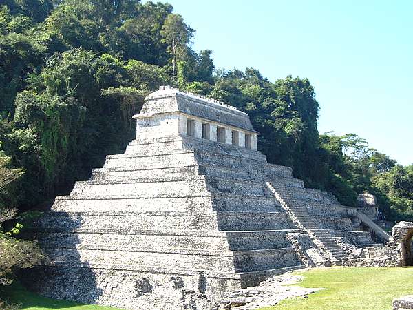 Temple maya à Palenque