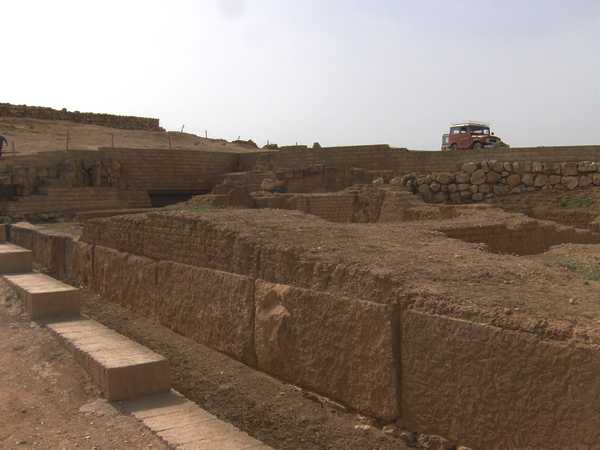 Les ruines de l'ancienne cité d'Ebla