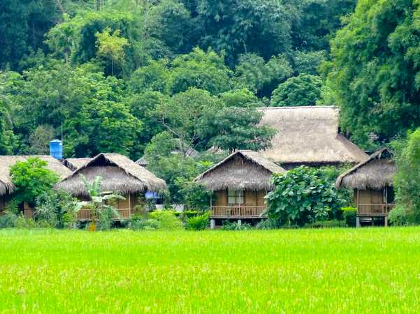 Village proche de Hoa Binh