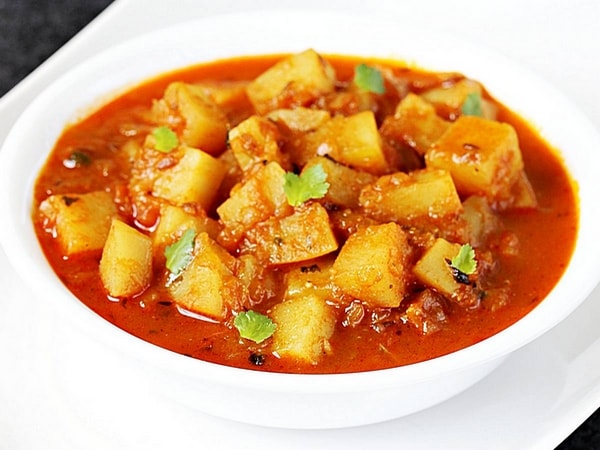 Curry de pommes de terre