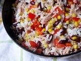 Salade de riz aux haricots rouges
